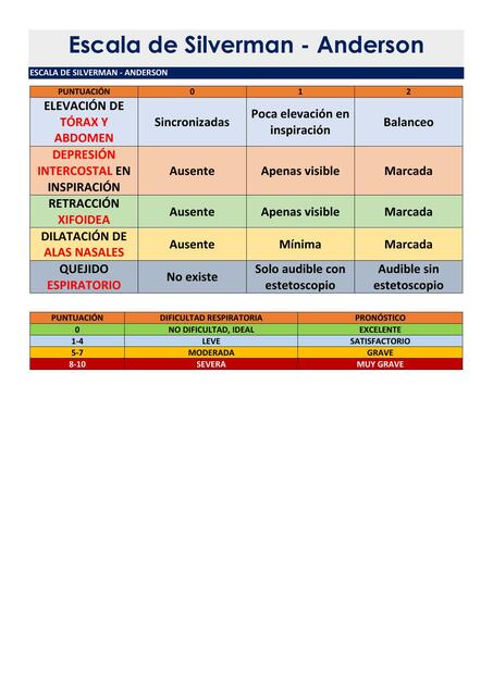 Escala de Silverman Anderson Andrea Llanqui García uDocz