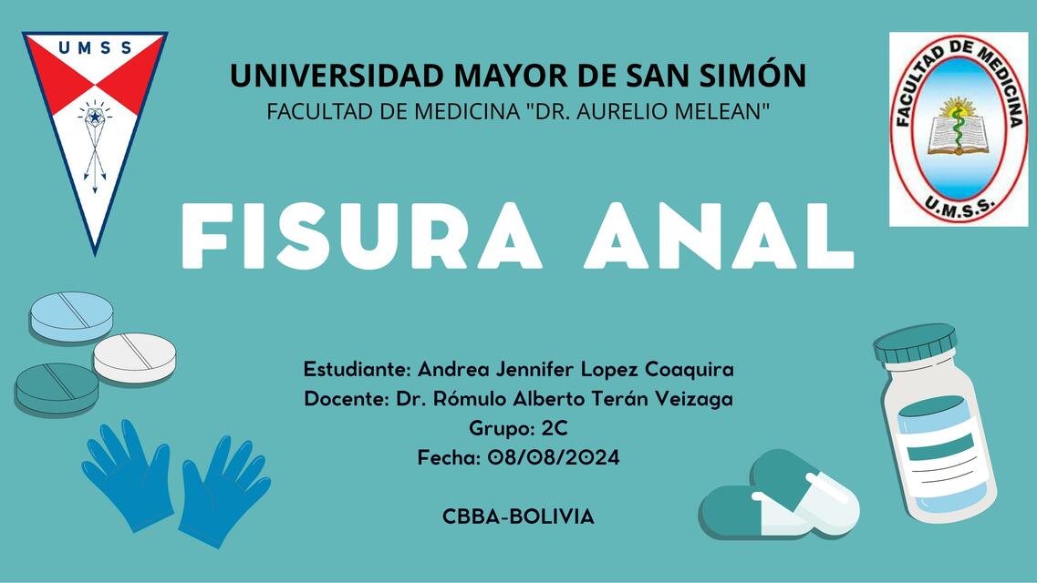 Fisura Anal M O UDocz