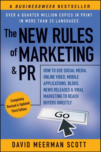 The New Rules Of Marketing PR How To Use Social Me Snayder UDocz