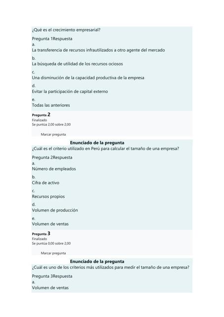 Examen de administración de negocios fase 3 Camila Ccama uDocz