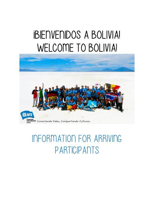 Welcome To Bolivia Monica Salvador UDocz