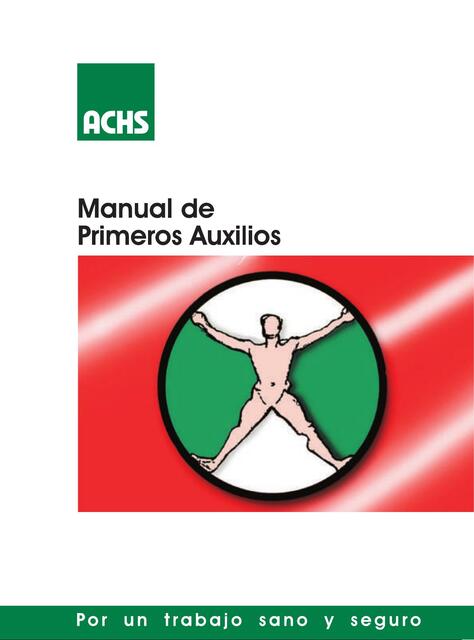 Manual De Primeros Auxilios Jennifer Reyes UDocz