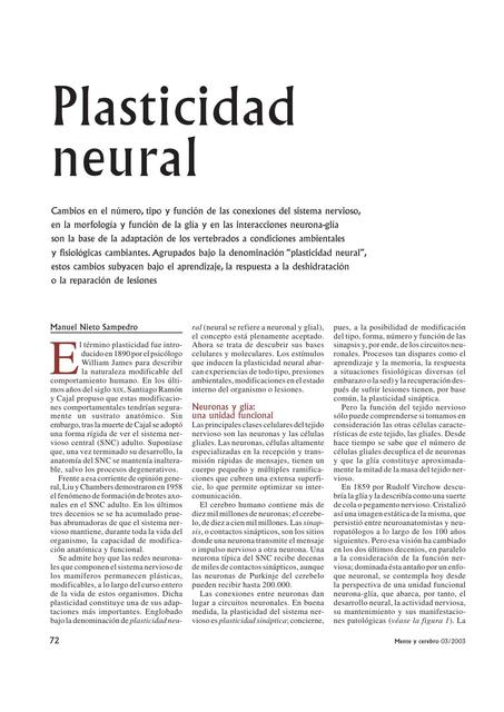 Plasticidad Neural Mary Rov UDocz