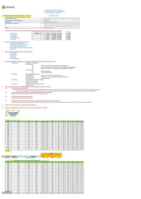 Examen Parcial Final Contaminaci N Ambiental Jeancarlos Mendoza B