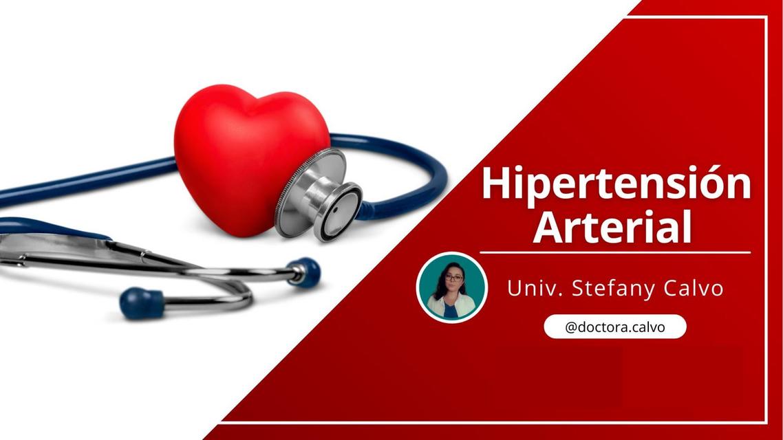 Hipertension Arterial Doctora Calvo Udocz