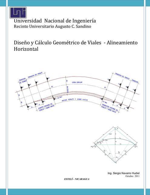 Curvas Horizontales Transiciones Y Peraltes1 Pdf RAUL ALCIDES CHUMBE