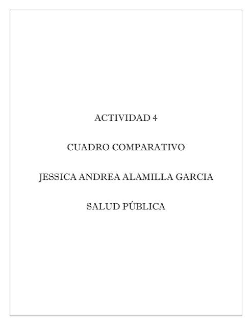 Cuadro Comparativo Salud P Blica Jessica Andrea Alamilla Garc A Udocz