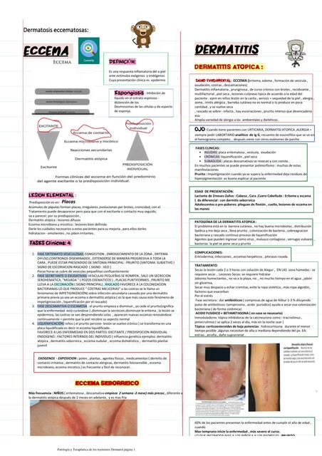 Dermatosis Eccematosas MedFIO UDocz