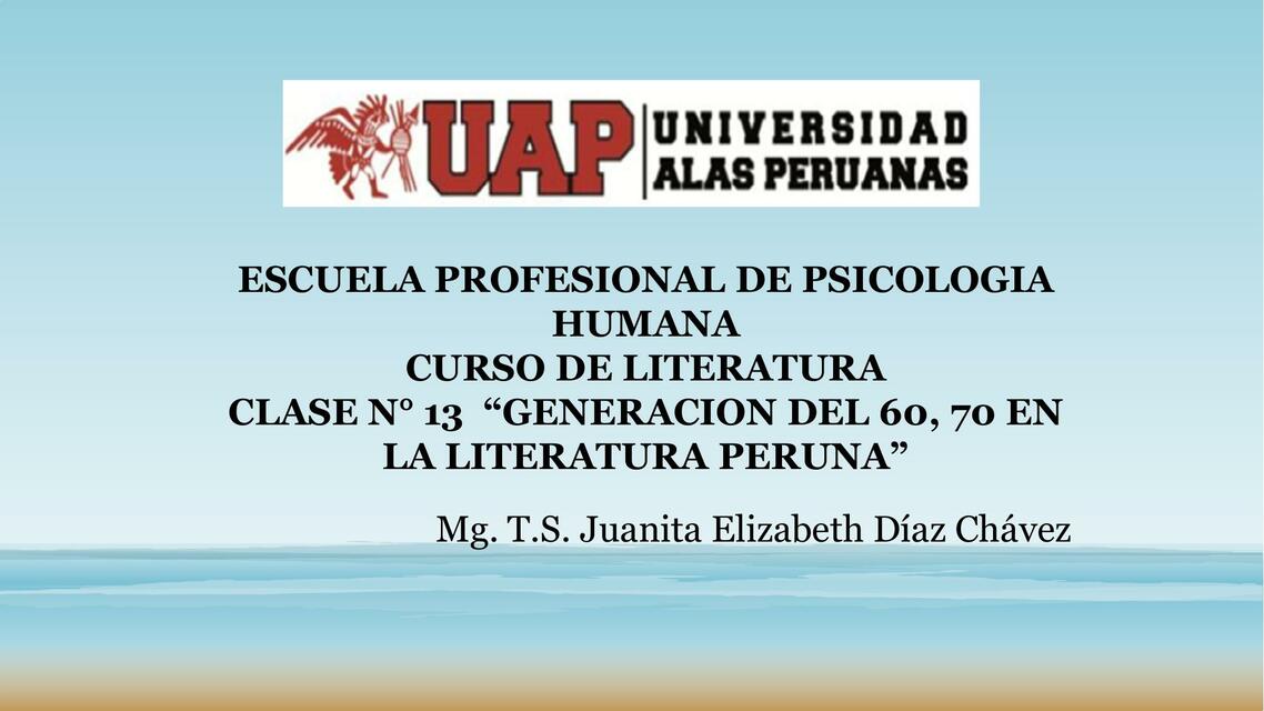 La Literatura Peruana Kim Hae Ra Udocz