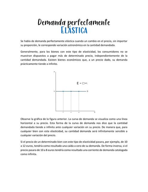 Demanda Perfectamente Elástica Karla Y Simental uDocz