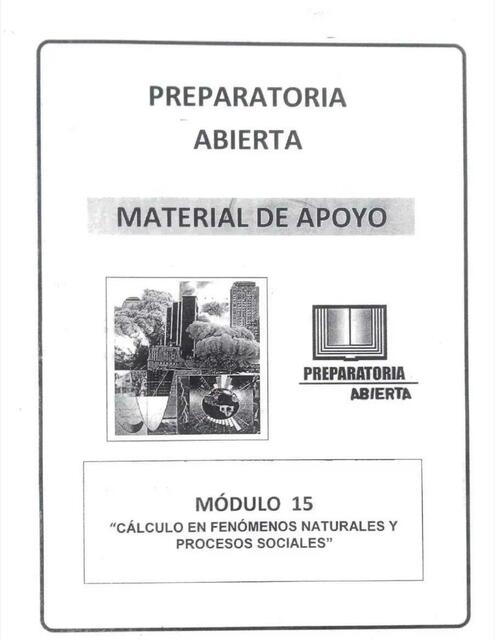 Guía de estudio modulo 15 calculo de fenómenos naturales y procesos