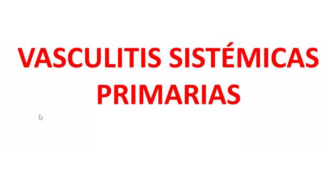 Vasculitis Sist Micas Primarias Liquidoh Udocz