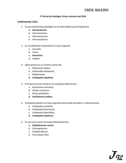 Parcial De Patolog A Medilove Udocz