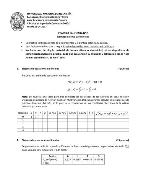 Practica Calificada Study Ingenieros UDocz