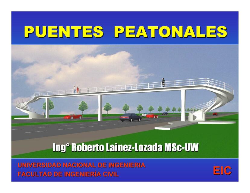 Puentes Peatonales Raul Bedoya Heredia UDocz