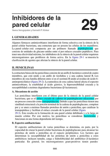 Inhibidores De La Pared Celular Jessica Zorrilla UDocz