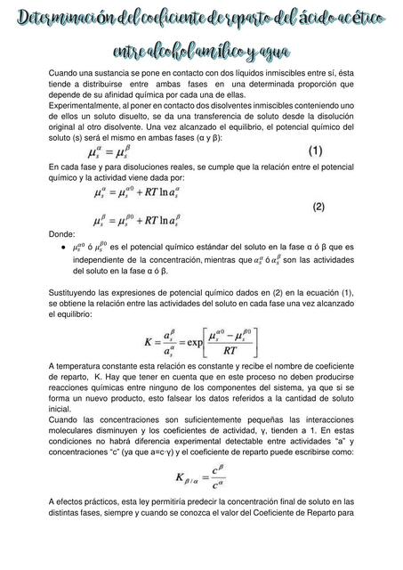 Determinaci N Cr Chemnotes By Dm Udocz