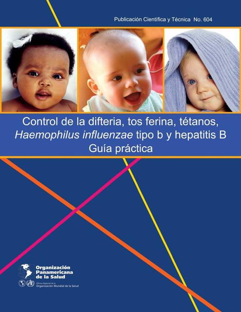 Guía Practica Control de la difteria la tos ferina tétanos Elias