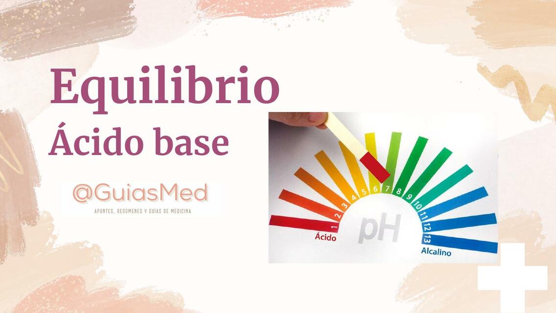 Equilibrio Cido Base Cirugia General Guiasmed Udocz