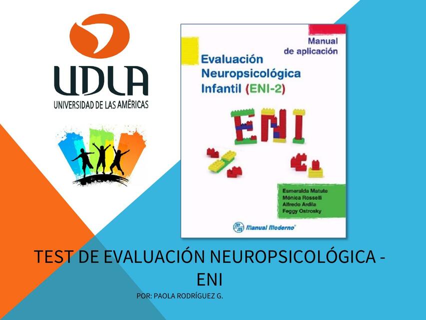 Test de Evaluación Neuropsicológica ENI Jaay uDocz