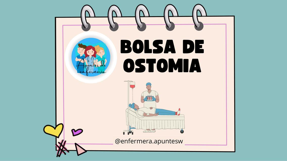 Bolsa de Ostomía Enfermera apuntesw uDocz