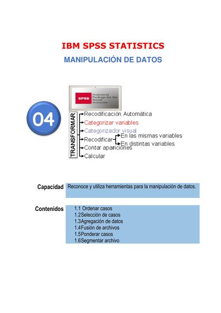 Manipulaci N De Datos Mia Udocz