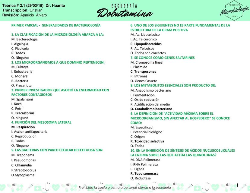 Parcial De Microbiolog A Gabriela Lucas Udocz