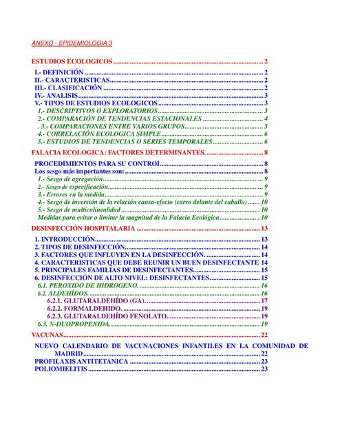 Epidemiología 3 MEDICSTORE uDocz