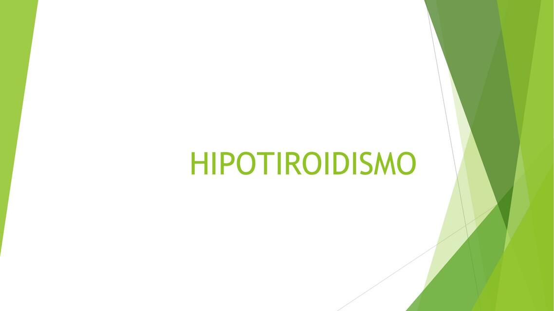 Hipotiroidismo E Hipertiroidismo Studimedicina Udocz