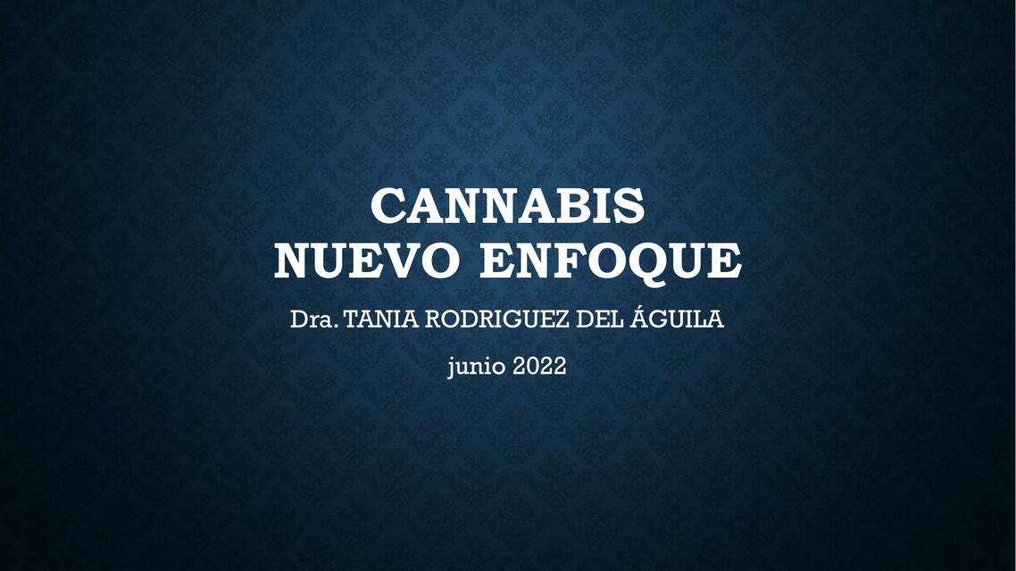 Cannabis Medicina Humana Udocz