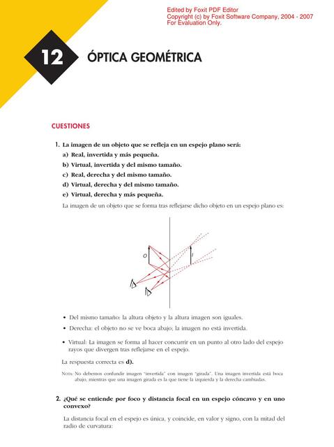 Óptica geométrica Jadi Villegas uDocz