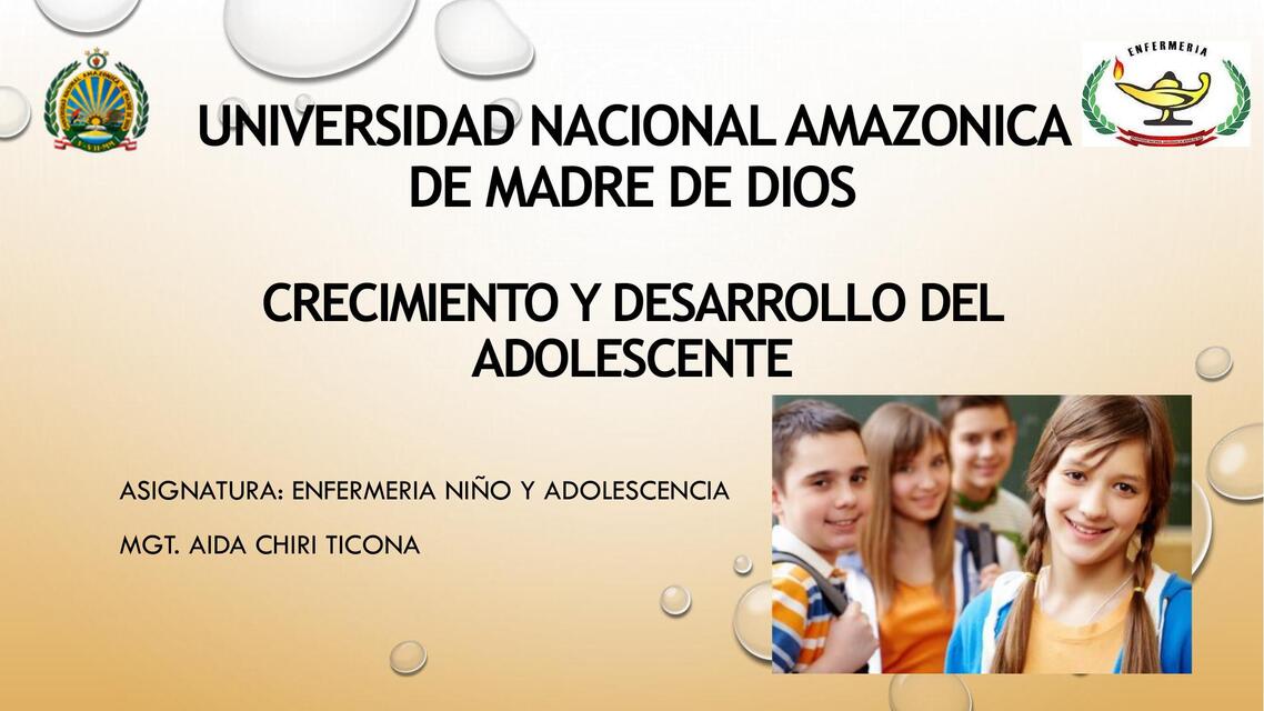 Crecimiento Y Desarrollo Del Adolescente Sucel Ruiz UDocz