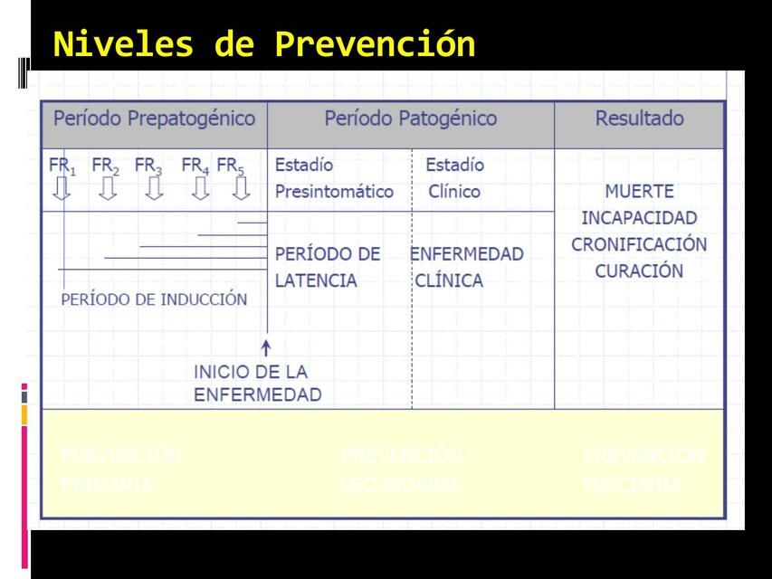 NIVELES DE PREVENCIÓN EPIDEMIOLOGÍA ENFERMERÍA HEYDI MAYLI RM uDocz