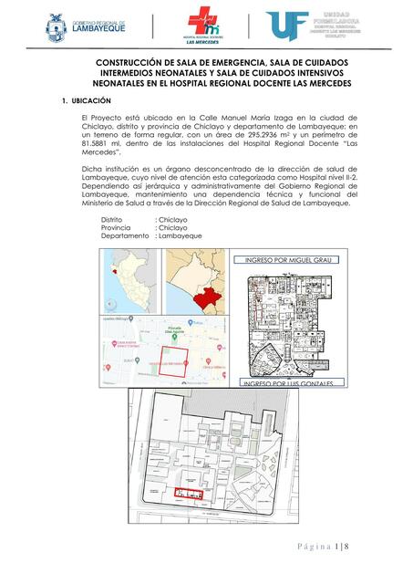 Construcción de Sala de Emergencia Willian Velásquez Torres uDocz