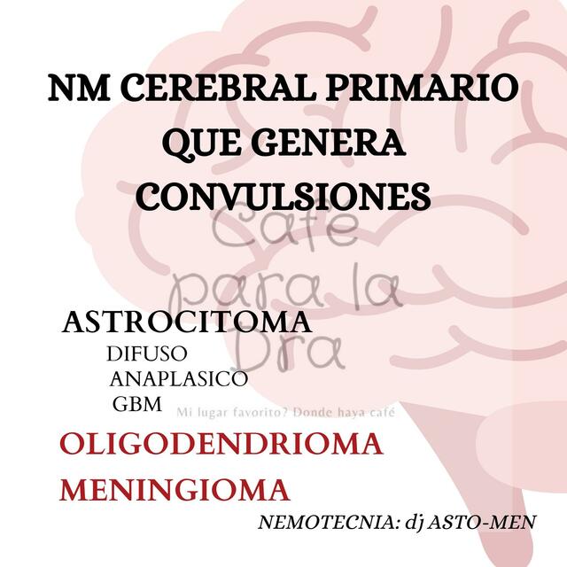 Nm Cerebral Primario Que Genera Convulsiones Dra Baltodano Udocz