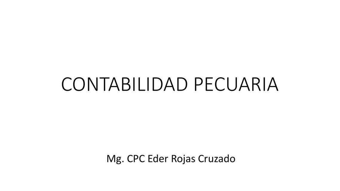 Contabilidad Pecuaria Renzo Cuzco Udocz