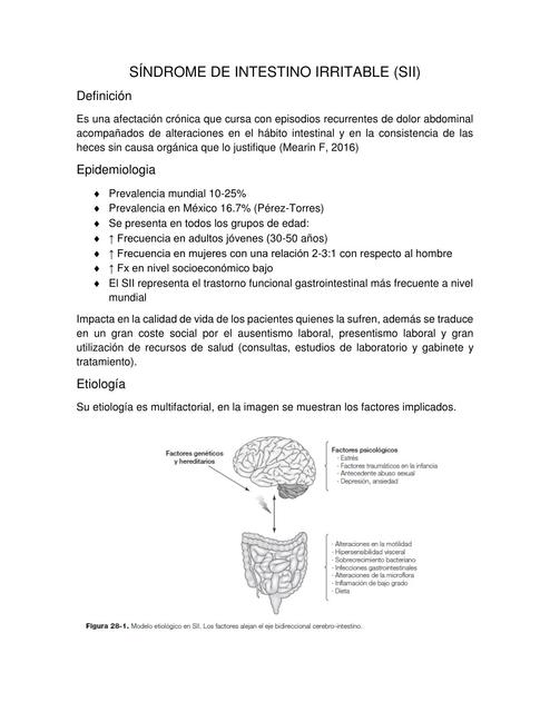 Sindrome de intestino irritable Nanci González uDocz