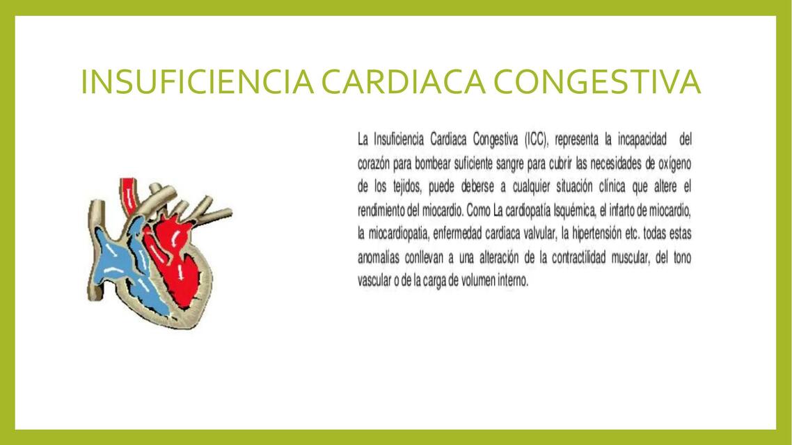 INSUFICIENCIA CARDIACA CONGESTIVA Aida NursNotes UDocz