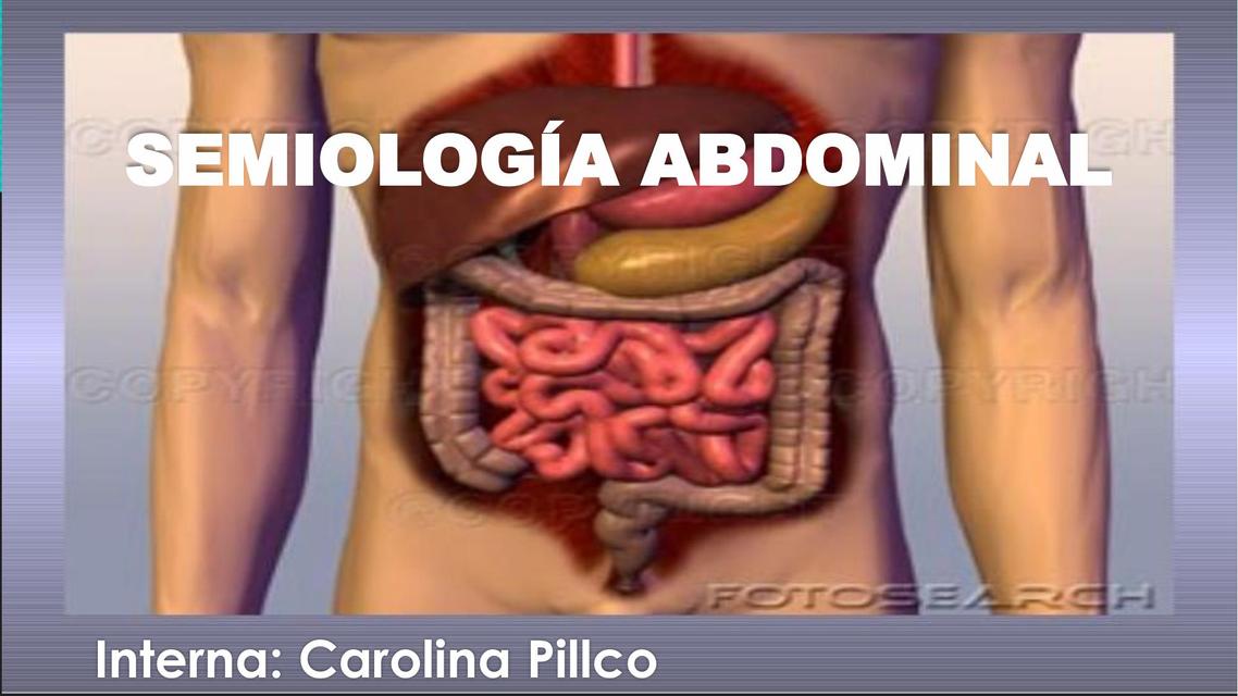 Semiologia Abdominal Carolpillco Udocz