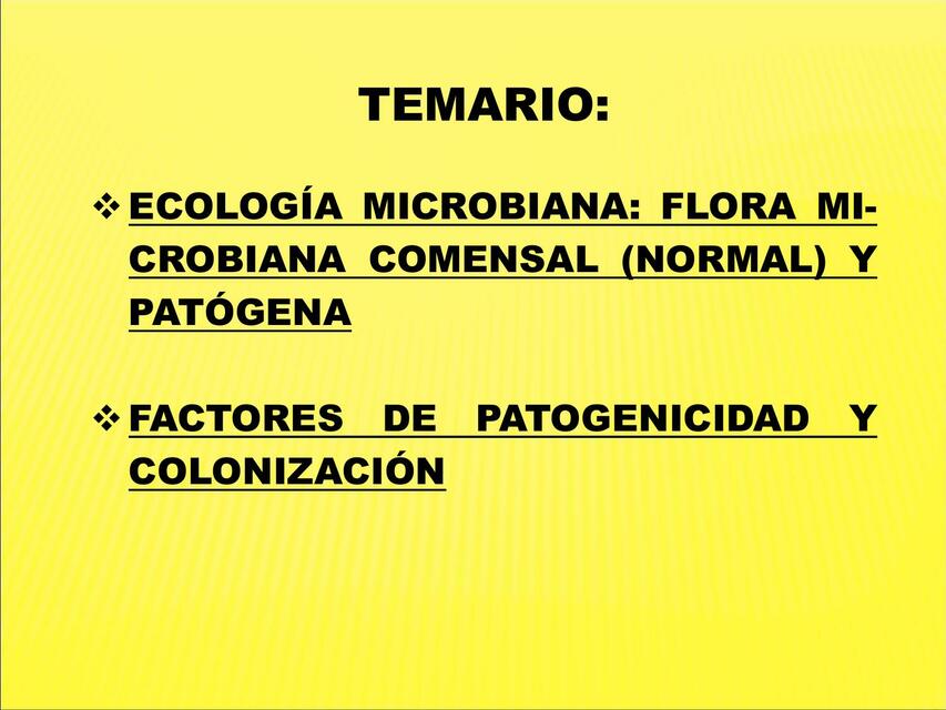 Ecolog A Microbiana Factores De Patogenicidad Liquidoh Udocz