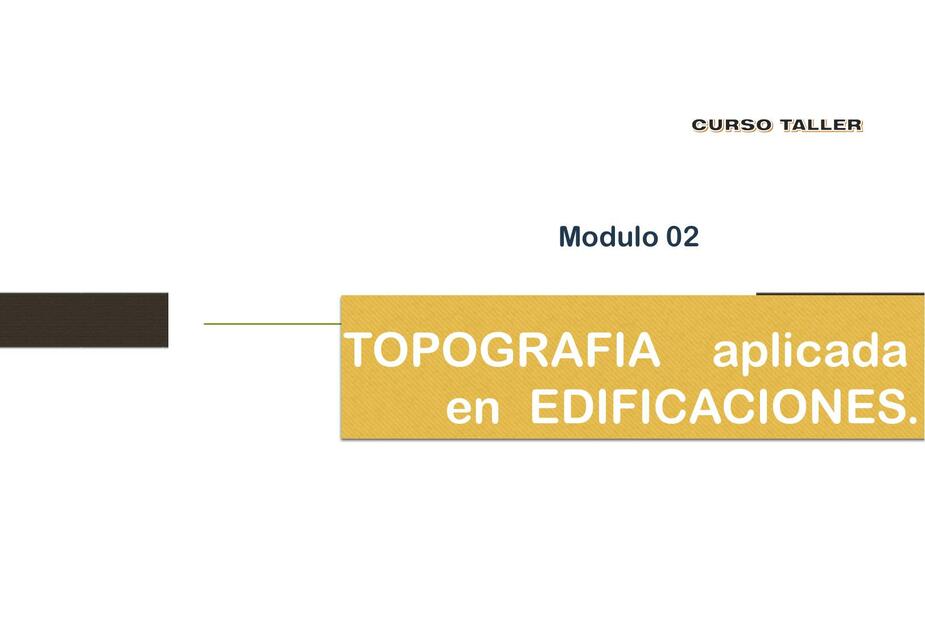 Topograf A En Edificaciones Apuntes De Ingenieria Civil Udocz