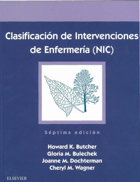 Clasificaci N De Intervenciones De Enfermer A Nic Ma Edici N Jos