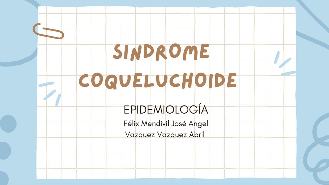 SINDROME COQUELUCHOIDE ZzAD UDocz