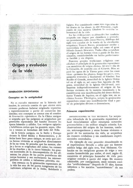 Origen y evolución de la vida Ronald Eddison Quispe Cuevas uDocz