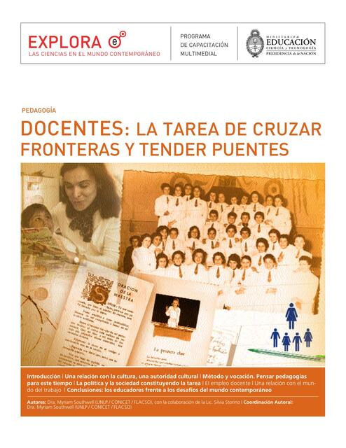 Docentes La Taera De Cruzar Fronteras Gicelle Udocz