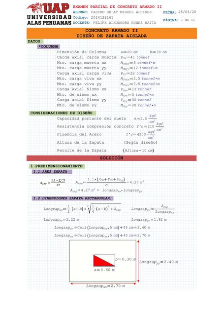 ExParcConcretoArmadoII MiguelAlcidesCastroRulay