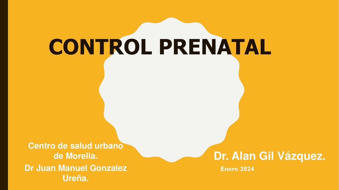 control prenatal gpc