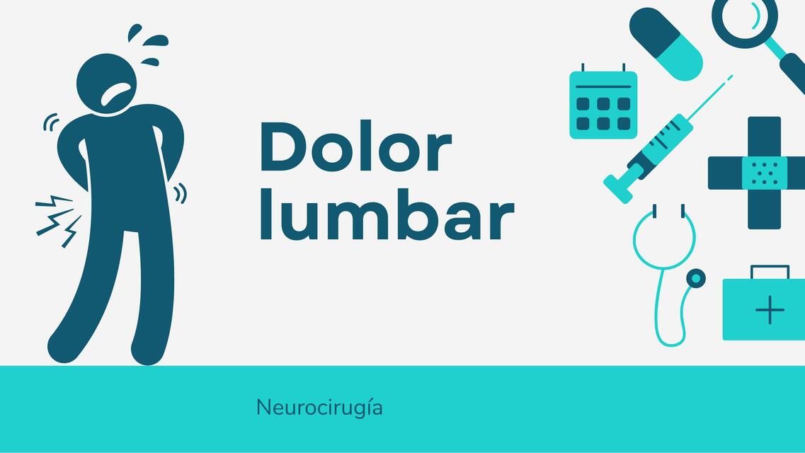 Dolor lumbar