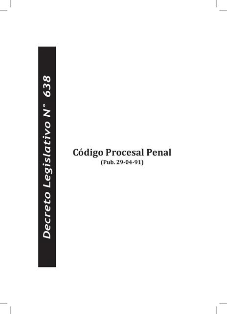 CÓDIGO PROCESAL PENAL LEGALES