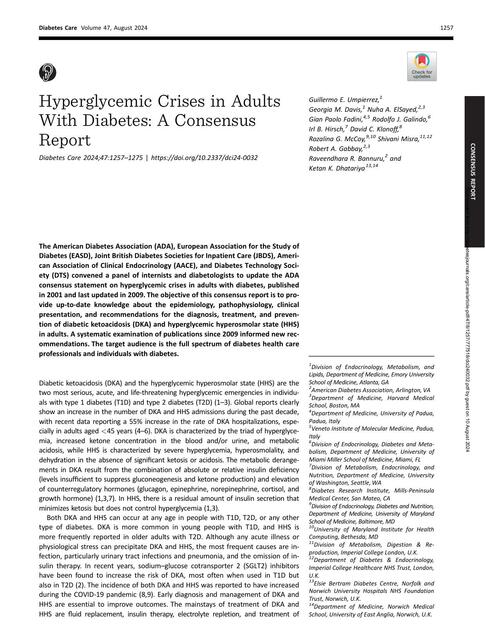 Crisis Hiperglucemicas